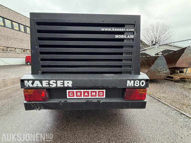2014 KAESER M80 transportabel kompressor 8,0 m3 - Gradbena oprema: slika 4 2014 KAESER M80 transportabel kompressor 8,0 m3 - Gradbena oprema: slika 4