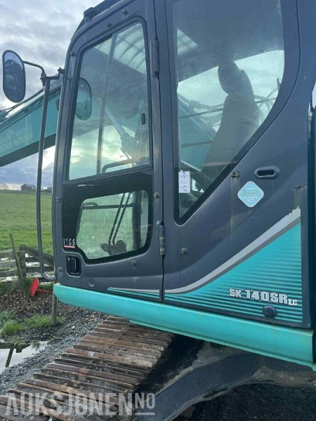 2014 Kobelco sk140srlc-3 gravemaskin Hk feste s60 Engcon tiltrotator 3 skuffer Sentralsmøring - Bager: slika 3 2014 Kobelco sk140srlc-3 gravemaskin Hk feste s60 Engcon tiltrotator 3 skuffer Sentralsmøring - Bager: slika 3