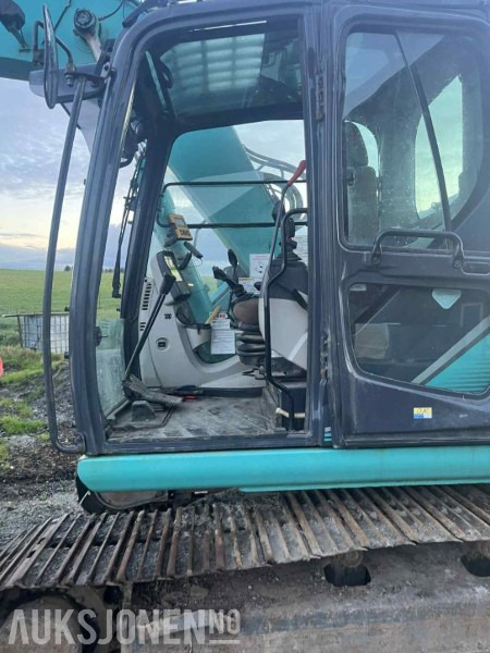 2014 Kobelco sk140srlc-3 gravemaskin Hk feste s60 Engcon tiltrotator 3 skuffer Sentralsmøring - Bager: slika 5 2014 Kobelco sk140srlc-3 gravemaskin Hk feste s60 Engcon tiltrotator 3 skuffer Sentralsmøring - Bager: slika 5