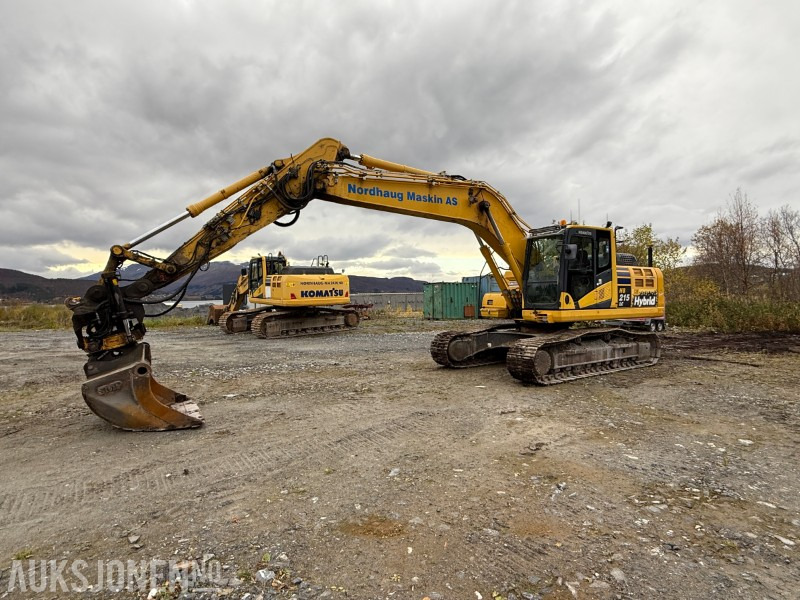 2014 Komatsu Hb 215-2 Gravemaskin - Leica GPS - Engcon Tilt - 7035T - Bager: slika 1 2014 Komatsu Hb 215-2 Gravemaskin - Leica GPS - Engcon Tilt - 7035T - Bager: slika 1