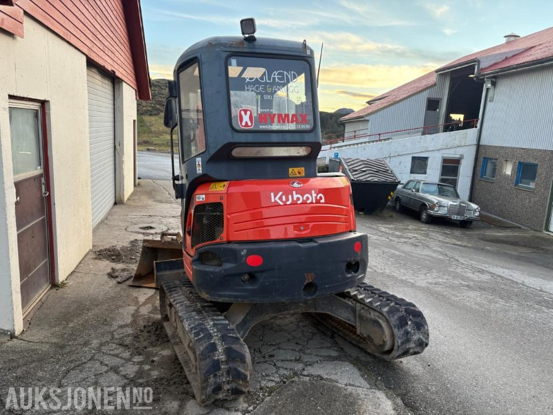 2014 Kubota U35-3α3 med 3-skuffer - Mini bager: slika 3 2014 Kubota U35-3α3 med 3-skuffer - Mini bager: slika 3