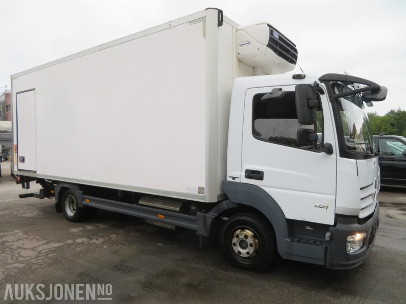 2014 Mercedes-Benz Atego - Kjølebil med Carrier Xarios 600 og Lamberet skap - Tovornjak zabojnik: slika 1 2014 Mercedes-Benz Atego - Kjølebil med Carrier Xarios 600 og Lamberet skap - Tovornjak zabojnik: slika 1