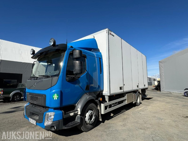 2014 Volvo FL280 4x2 Skapbil - Zepro 2T Bakløft - Varme i skap - Full åpning - Service - 130169KM - Tovornjak zabojnik: slika 1 2014 Volvo FL280 4x2 Skapbil - Zepro 2T Bakløft - Varme i skap - Full åpning - Service - 130169KM - Tovornjak zabojnik: slika 1
