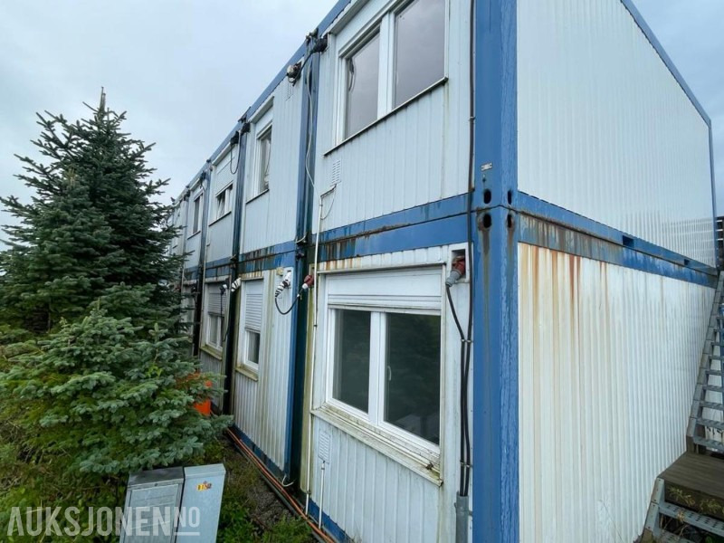 2015 Brakkerigg - Containerbrakker i stål med 8 hybler komplett med hybelkomfyr, dusj, toalett, lys og varme. - Gradbena oprema: slika 3 2015 Brakkerigg - Containerbrakker i stål med 8 hybler komplett med hybelkomfyr, dusj, toalett, lys og varme. - Gradbena oprema: slika 3