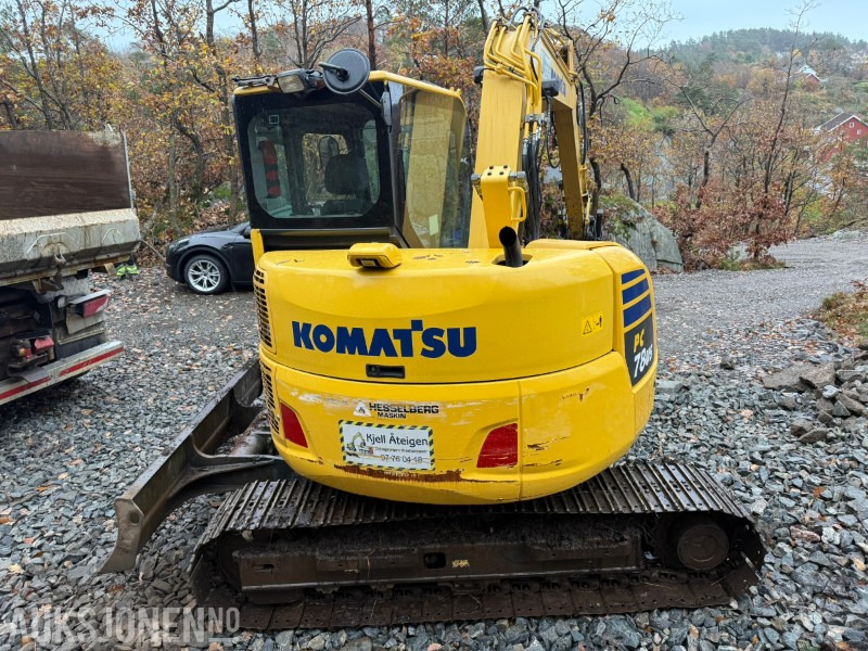 2015 Komatsu PC78US-10 Gravemaskin / ENGCON tiltrotator / 3 skuffer / 6277 T - Bager: slika 4 2015 Komatsu PC78US-10 Gravemaskin / ENGCON tiltrotator / 3 skuffer / 6277 T - Bager: slika 4