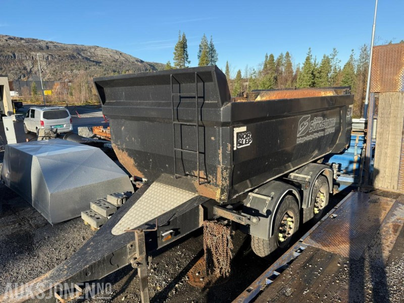 2015 Nor Slep PHV-18T - 2-aksler - Totalvekt 18 000kg - Kiper prikolica: slika 1 2015 Nor Slep PHV-18T - 2-aksler - Totalvekt 18 000kg - Kiper prikolica: slika 1