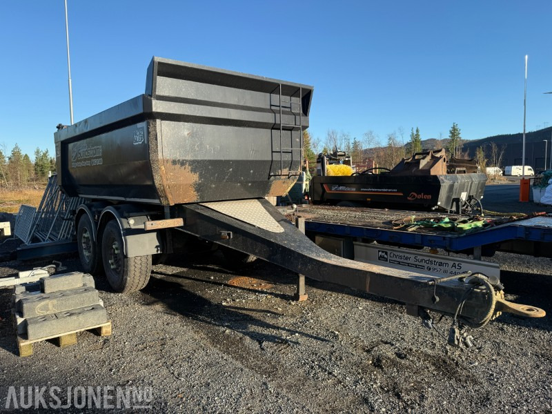 2015 Nor Slep PHV-18T - 2-aksler - Totalvekt 18 000kg - Kiper prikolica: slika 3 2015 Nor Slep PHV-18T - 2-aksler - Totalvekt 18 000kg - Kiper prikolica: slika 3
