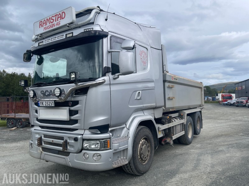 2015 Scania R 520 6x2 Tippbil brøyterigget- Midt montert skjær med full funksjon-Eu-godkjent til 26 - Tovornjak prekucnik: slika 1 2015 Scania R 520 6x2 Tippbil brøyterigget- Midt montert skjær med full funksjon-Eu-godkjent til 26 - Tovornjak prekucnik: slika 1