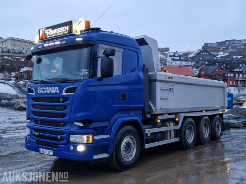 2015 Scania R580 Tippbil - Euro6 - 8X4 - 483 000km - Tovornjak prekucnik: slika 1 2015 Scania R580 Tippbil - Euro6 - 8X4 - 483 000km - Tovornjak prekucnik: slika 1