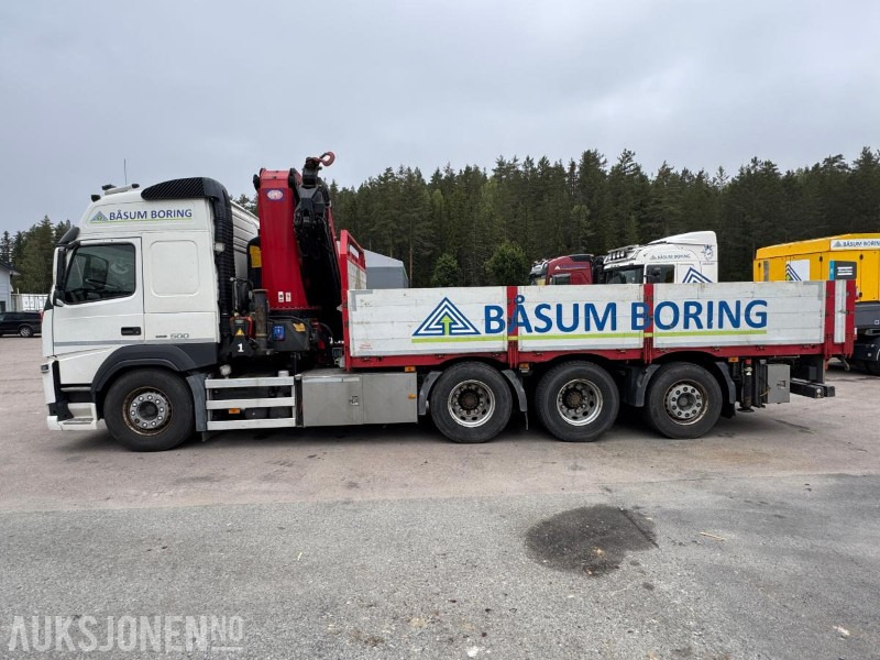 2015 Volvo FM 500 kranbil / 8x4 / HMF 5020-K6 kran / 88464 km - Tovornjak z dvigalom: slika 2 2015 Volvo FM 500 kranbil / 8x4 / HMF 5020-K6 kran / 88464 km - Tovornjak z dvigalom: slika 2
