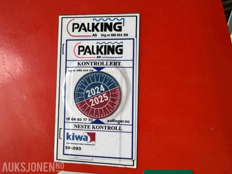 2016 Palfinger PK9001 EH kollikran med 10-70 konsoll. 4 hydrauliske utskyt. - Tovornjak z dvigalom: slika 4 2016 Palfinger PK9001 EH kollikran med 10-70 konsoll. 4 hydrauliske utskyt. - Tovornjak z dvigalom: slika 4