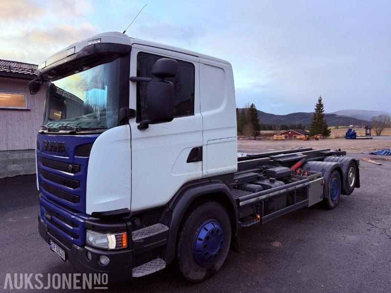 2016 Scania G450 EURO 6 444933 km - Styrbar boggi og Webasto - Kotalni prekucni tovornjak: slika 1 2016 Scania G450 EURO 6 444933 km - Styrbar boggi og Webasto - Kotalni prekucni tovornjak: slika 1