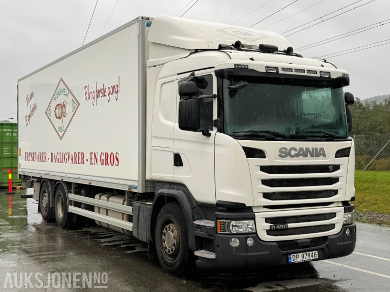 2016 Scania G450 med 2-soners kjøl- og frys, 1 eier, 2 kjølesoner, Gullavtale, Zepro, Onspot kjettinger, ryggekamera - Tovornjak zabojnik: slika 3 2016 Scania G450 med 2-soners kjøl- og frys, 1 eier, 2 kjølesoner, Gullavtale, Zepro, Onspot kjettinger, ryggekamera - Tovornjak zabojnik: slika 3