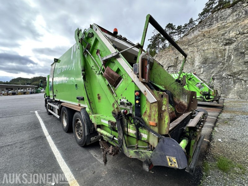 2016 Scania P320 Komprimatorbil - 2 kammer Inkl. biokammer/MTM påbygg/EU ok - Smetarski tovornjak: slika 3 2016 Scania P320 Komprimatorbil - 2 kammer Inkl. biokammer/MTM påbygg/EU ok - Smetarski tovornjak: slika 3