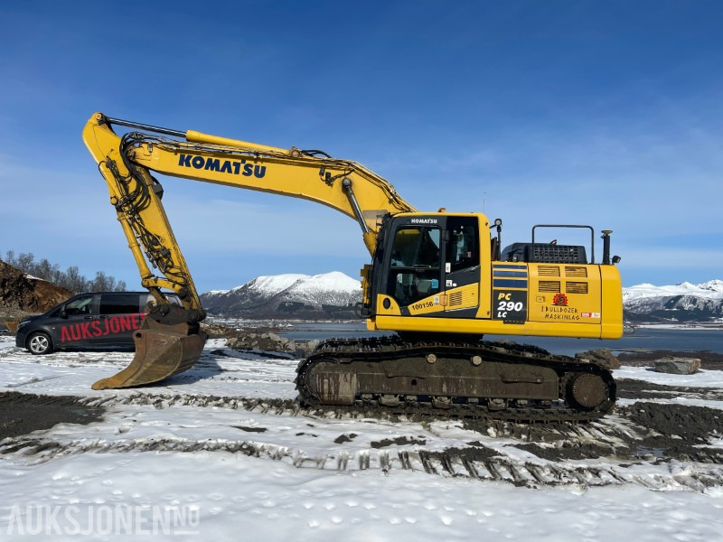 2017 Komatsu PC 290 LC Gravemaskin med Montabert CPA-295 bortårn*R8 Tiltrotator*3 skuffer*Leica GPS* - Bager: slika 3 2017 Komatsu PC 290 LC Gravemaskin med Montabert CPA-295 bortårn*R8 Tiltrotator*3 skuffer*Leica GPS* - Bager: slika 3