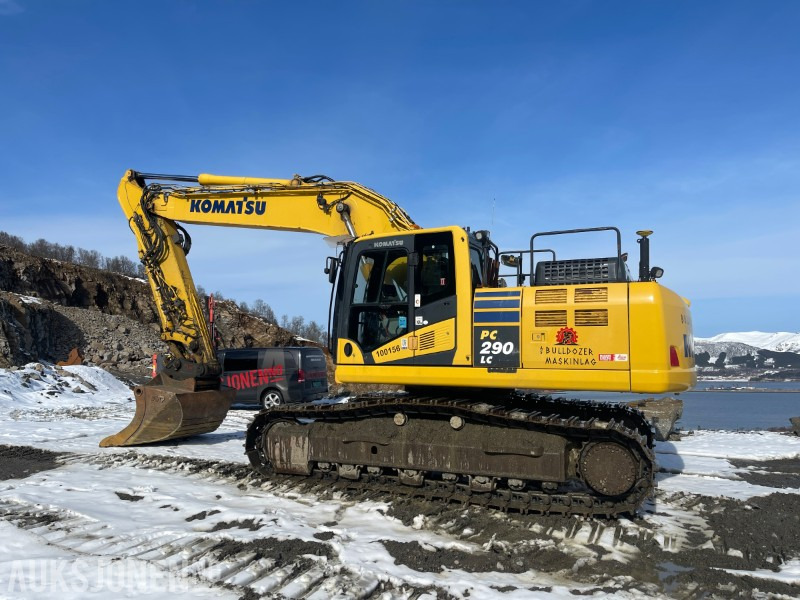 2017 Komatsu PC 290 LC Gravemaskin med Montabert CPA-295 bortårn*R8 Tiltrotator*3 skuffer*Leica GPS* - Bager: slika 4 2017 Komatsu PC 290 LC Gravemaskin med Montabert CPA-295 bortårn*R8 Tiltrotator*3 skuffer*Leica GPS* - Bager: slika 4