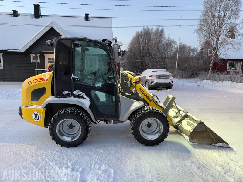 2017 KramerAllrad 5035 - Pallegaffler - Planeringsskuffe - 1543T - Kolesni nakladalec: slika 4 2017 KramerAllrad 5035 - Pallegaffler - Planeringsskuffe - 1543T - Kolesni nakladalec: slika 4