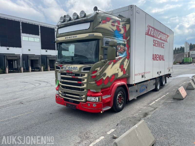 2017 Scania R-580 Ekeriskap m/full sideåpning - Tovornjak zabojnik: slika 3 2017 Scania R-580 Ekeriskap m/full sideåpning - Tovornjak zabojnik: slika 3