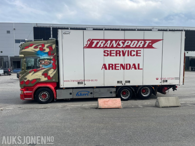 2017 Scania R-580 Ekeriskap m/full sideåpning og 2t bakløfter - Tovornjak zabojnik: slika 5 2017 Scania R-580 Ekeriskap m/full sideåpning og 2t bakløfter - Tovornjak zabojnik: slika 5