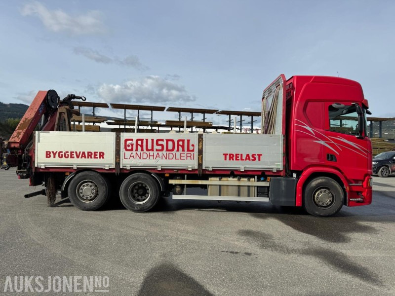 2017 Scania R500 planbil med HMF kran - Tovornjak z dvigalom: slika 2 2017 Scania R500 planbil med HMF kran - Tovornjak z dvigalom: slika 2