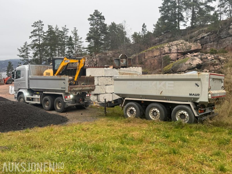 2017 Scania R730 tippbil med Maur trippelkjerre / EURO 6 / 6X4 - Tovornjak prekucnik: slika 2 2017 Scania R730 tippbil med Maur trippelkjerre / EURO 6 / 6X4 - Tovornjak prekucnik: slika 2