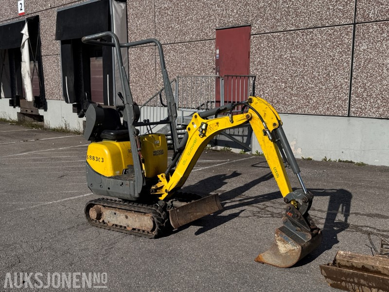 2017 Wacker Neuson 803 Minigraver 1 Tonn med 3 skuffer - Bager: slika 3 2017 Wacker Neuson 803 Minigraver 1 Tonn med 3 skuffer - Bager: slika 3