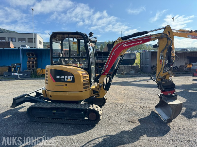 2018 Cat 302.7 DCR minigraver med 2 skuffer og rototilt. - Mini bager: slika 4 2018 Cat 302.7 DCR minigraver med 2 skuffer og rototilt. - Mini bager: slika 4