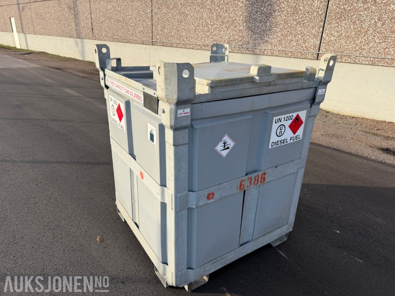 2018 Dieseltank 950 liter Trailer Engineering UN-godkjent - Gradbena oprema: slika 1 2018 Dieseltank 950 liter Trailer Engineering UN-godkjent - Gradbena oprema: slika 1