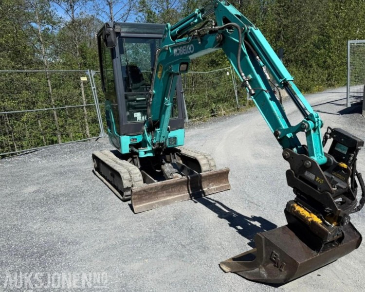 2018 Kobelco sk22 Minigraver med Engcon tiltrotator - Mini bager: slika 3 2018 Kobelco sk22 Minigraver med Engcon tiltrotator - Mini bager: slika 3