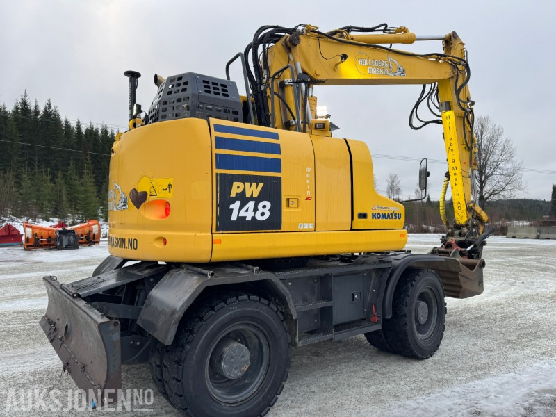 2018 Komatsu PW148-11 hjulmaskin MAKIN GPS, TILTROTATOR MASSE LYS, KAMERAER - Bager na kolesih: slika 5 2018 Komatsu PW148-11 hjulmaskin MAKIN GPS, TILTROTATOR MASSE LYS, KAMERAER - Bager na kolesih: slika 5