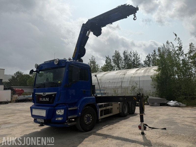 2018 MAN MAN Tgs 26.500 Kran/Tipp/Trekkvogn påbygg med Tippkasse - Euro6T - - Tovornjak z dvigalom: slika 1 2018 MAN MAN Tgs 26.500 Kran/Tipp/Trekkvogn påbygg med Tippkasse - Euro6T - - Tovornjak z dvigalom: slika 1