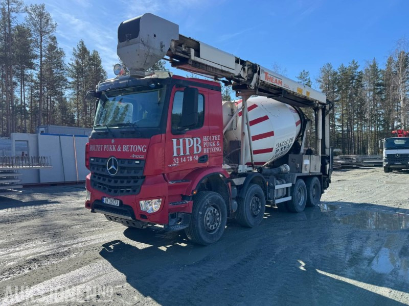 2018 Mercedes-Benz Arocs båndbil til betong - Avtomešalec: slika 1 2018 Mercedes-Benz Arocs båndbil til betong - Avtomešalec: slika 1