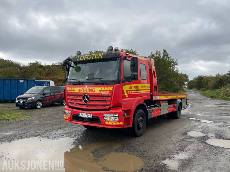 2018 Mercedes-Benz Atego, Omars 5200 24/B flak med bergingsbom - Gasilsko vozilo: slika 2 2018 Mercedes-Benz Atego, Omars 5200 24/B flak med bergingsbom - Gasilsko vozilo: slika 2