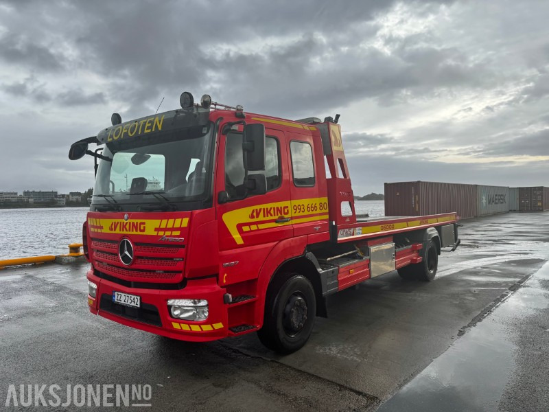 2018 Mercedes-Benz Atego, Omars 5200 24/B flak med bergingsbom - Gasilsko vozilo: slika 1 2018 Mercedes-Benz Atego, Omars 5200 24/B flak med bergingsbom - Gasilsko vozilo: slika 1