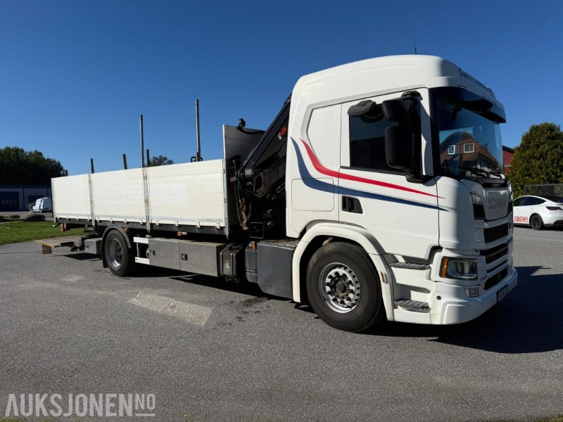 2018 Scania P 320 KRANBIL M/PLAN HIAB XS099 KRAN SERVICEHISTORIKK. - Tovornjak z dvigalom: slika 2 2018 Scania P 320 KRANBIL M/PLAN HIAB XS099 KRAN SERVICEHISTORIKK. - Tovornjak z dvigalom: slika 2
