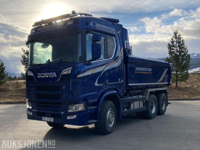 Tovornjak prekucnik 2018 Scania R 650 - Nextgen - Tippbil - Euro 6: slika 1