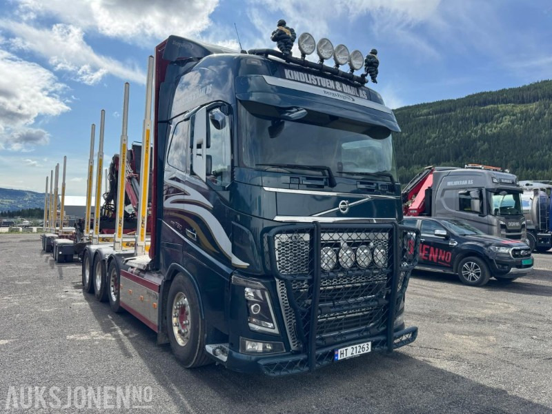 2018 Volvo FH16 8X4 komplett tømmerbil med kran og henger. - Tovornjak za prevoz lesa, Tovornjak z dvigalom: slika 3 2018 Volvo FH16 8X4 komplett tømmerbil med kran og henger. - Tovornjak za prevoz lesa, Tovornjak z dvigalom: slika 3