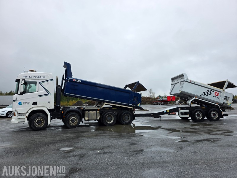 2019 Scania R650 8X4 tippbil med ISTRAIL henger Lav kilometer - Tovornjak prekucnik: slika 4 2019 Scania R650 8X4 tippbil med ISTRAIL henger Lav kilometer - Tovornjak prekucnik: slika 4