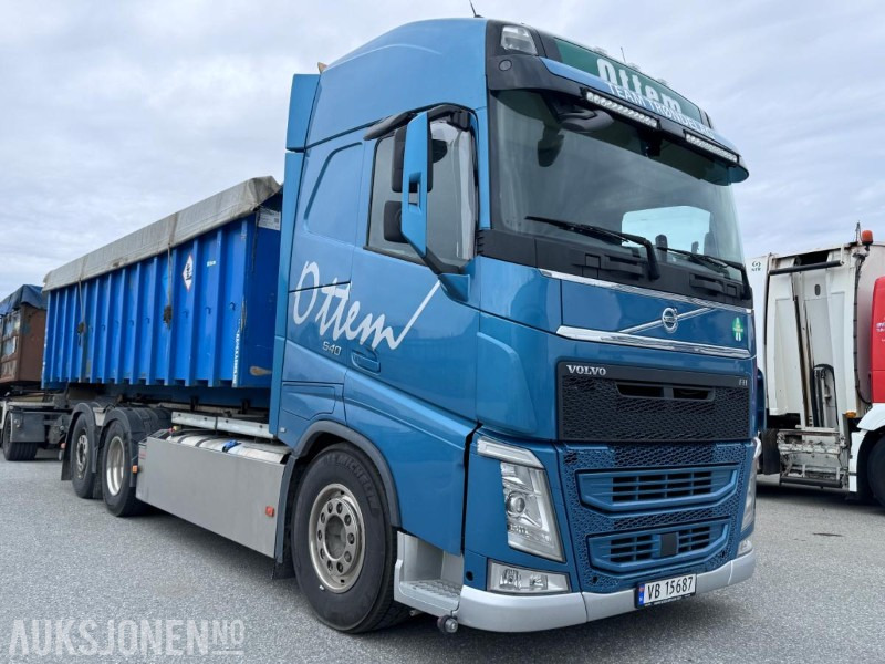 2019 Volvo FH 540 - 6x2 - Krokbil - Fjernstyrt Palfinger krokløftpåbygg med knekk på tårn - Nylig EU godkjent - Kotalni prekucni tovornjak: slika 3 2019 Volvo FH 540 - 6x2 - Krokbil - Fjernstyrt Palfinger krokløftpåbygg med knekk på tårn - Nylig EU godkjent - Kotalni prekucni tovornjak: slika 3