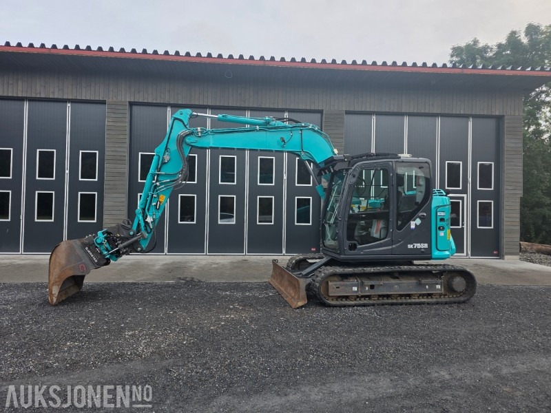 2020 SK75SR-7 Beltegraver - 1486 timer - SMP Tiltrotator - Pusseskuff - Graveskuff - Smalskuff - Sertifisert - Sentralsmøring - Bager: slika 2 2020 SK75SR-7 Beltegraver - 1486 timer - SMP Tiltrotator - Pusseskuff - Graveskuff - Smalskuff - Sertifisert - Sentralsmøring - Bager: slika 2