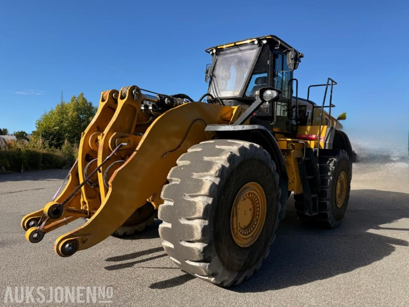 Kolesni nakladalec 2021 Cat 980 Skuff 6.5 m3 Pon/Cat -3860t - servicehistorikk: slika 6