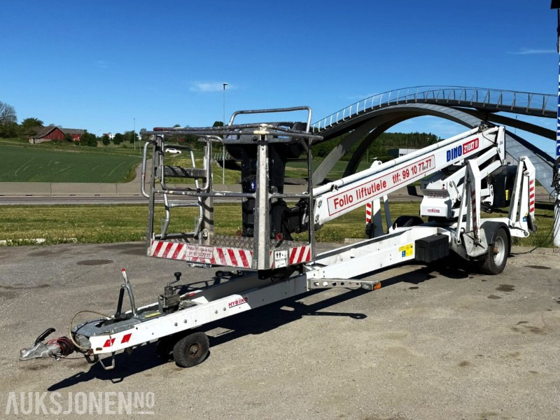 2021 Dino 210XT-2 Tilhengerlift, 21 m arb-høyde, drift på hjul, årskontroll - Dvižna ploščad: slika 1 2021 Dino 210XT-2 Tilhengerlift, 21 m arb-høyde, drift på hjul, årskontroll - Dvižna ploščad: slika 1