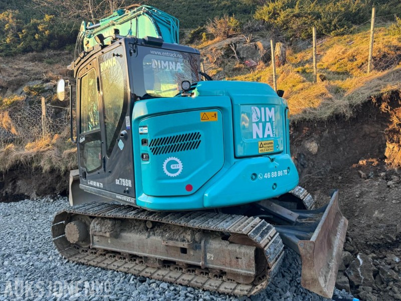 2021 Kobelco SK75SR-7 - 8 tonns Gravemaskin - Sentralsmøring - Engcon tiltrotator - Hammer - Pusskuffe - Gallerskufffe - Graveskuffe - Smalskuffe og Klype - Gått 2732 timer - Bager: slika 3 2021 Kobelco SK75SR-7 - 8 tonns Gravemaskin - Sentralsmøring - Engcon tiltrotator - Hammer - Pusskuffe - Gallerskufffe - Graveskuffe - Smalskuffe og Klype - Gått 2732 timer - Bager: slika 3
