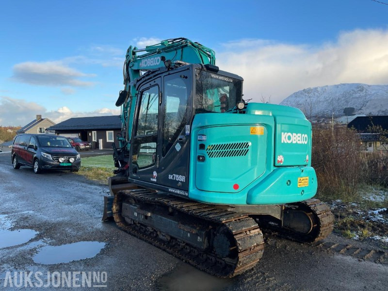 2021 Kobelco SK75SR-7 Gravemaskin med skjær, tiltrotator med gripekassett, nylig sertifisert, kun 2400 timer - Mini bager: slika 4 2021 Kobelco SK75SR-7 Gravemaskin med skjær, tiltrotator med gripekassett, nylig sertifisert, kun 2400 timer - Mini bager: slika 4