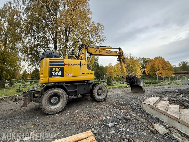 2021 Komatsu PW 148-11 hjulgraver | GPS | 360 kamera - Bager: slika 4 2021 Komatsu PW 148-11 hjulgraver | GPS | 360 kamera - Bager: slika 4