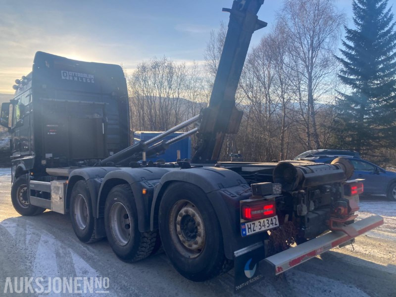 Kotalni prekucni tovornjak 2021 MAN TGX krokbil med dumperkasse og kranflak. 8X4 EURO 6: slika 8