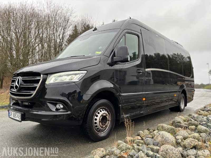 2021 MERCEDES-BENZ SPRINTER ILE AUTOMOTIVE 519 3.0 V6 DIESEL 16+1SETER. MIKROFON. WEBASTO. HENGERFESTE - Minibus, Potniški kombi: slika 1 2021 MERCEDES-BENZ SPRINTER ILE AUTOMOTIVE 519 3.0 V6 DIESEL 16+1SETER. MIKROFON. WEBASTO. HENGERFESTE - Minibus, Potniški kombi: slika 1
