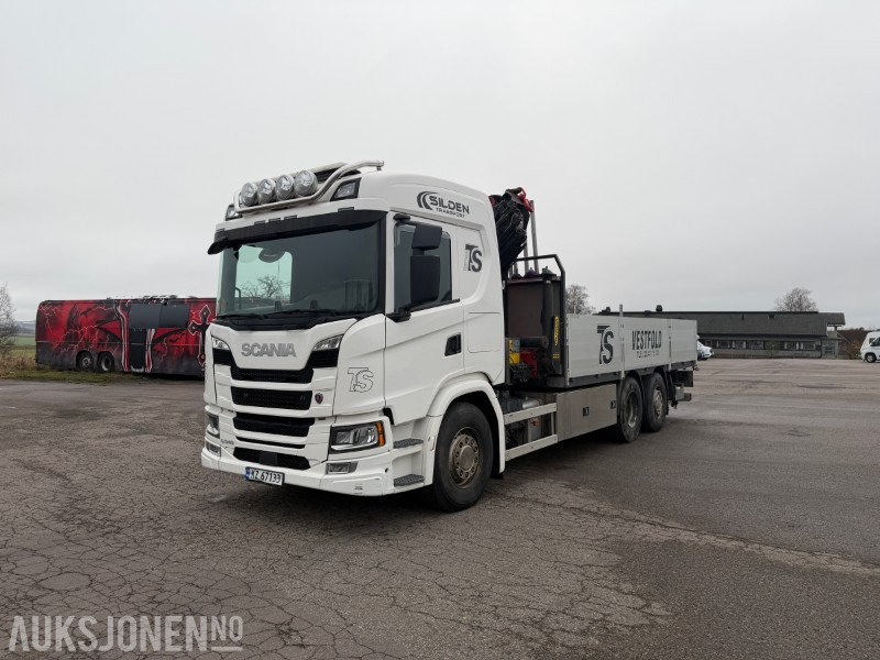 2021 Scania G-540 Kranbil - EU Godkjent - Palfinger kran - Bakløft - EURO6T - Tovornjak z dvigalom: slika 1 2021 Scania G-540 Kranbil - EU Godkjent - Palfinger kran - Bakløft - EURO6T - Tovornjak z dvigalom: slika 1