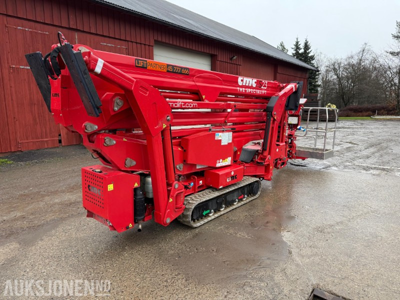 2022 CMC S23 spiderlift, 23m arb.høyde, automatisk nivellering, merkefrie belter, radiokontroll, Diesel/ 230V - Dvižna ploščad: slika 5 2022 CMC S23 spiderlift, 23m arb.høyde, automatisk nivellering, merkefrie belter, radiokontroll, Diesel/ 230V - Dvižna ploščad: slika 5