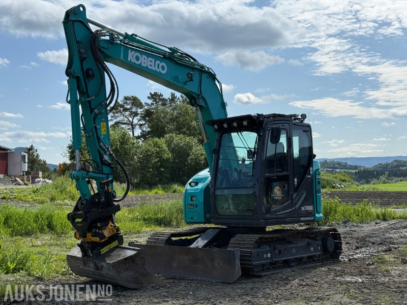 2022 Kobelco SK75SR-7 beltegraver - 4 skuffer - Sertifisert - Bager: slika 1 2022 Kobelco SK75SR-7 beltegraver - 4 skuffer - Sertifisert - Bager: slika 1
